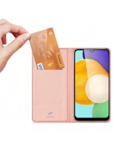 Dux Ducis Skin Pro Bokhylla typ fodral för Samsung Galaxy A03s rosa