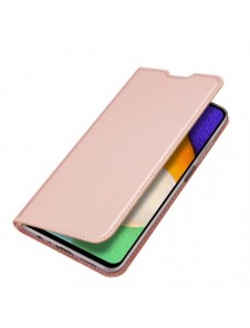 Dux Ducis Skin Pro Bokhylla typ fodral för Samsung Galaxy A03s rosa