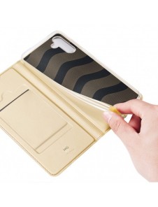Dux Ducis Skin Pro Bokhylla typ fodral för Samsung Galaxy A13 5G gyllene