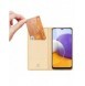 Dux Ducis Skin Pro Bokhylla typ fodral till Samsung Galaxy A22 4G gyllene