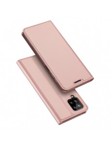 Dux Ducis Skin Pro Bokhylla typ fodral för Samsung Galaxy A22 4G rosa