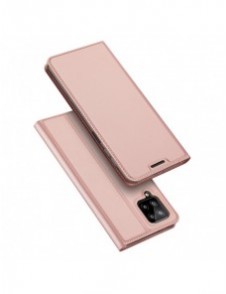 Dux Ducis Skin Pro Bokhylla typ fodral för Samsung Galaxy A22 4G rosa