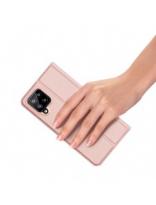 Dux Ducis Skin Pro Bokhylla typ fodral för Samsung Galaxy A22 4G rosa