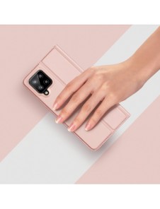 Dux Ducis Skin Pro Bokhylla typ fodral för Samsung Galaxy A22 4G rosa