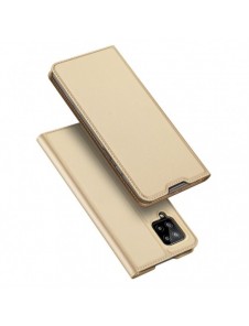 DUX DUCIS Skin Pro Bokhylla typ fodral för Samsung Galaxy A42 5G gyllene