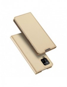 DUX DUCIS Skin Pro Bokhylla typ fodral för Samsung Galaxy A42 5G gyllene