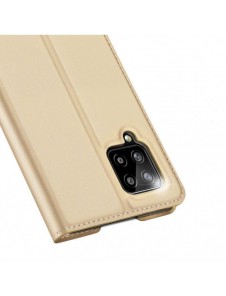 DUX DUCIS Skin Pro Bokhylla typ fodral för Samsung Galaxy A42 5G gyllene