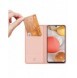 DUX DUCIS Skin Pro Bokhylla typ fodral för Samsung Galaxy A42 5G rosa