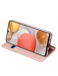 DUX DUCIS Skin Pro Bokhylla typ fodral för Samsung Galaxy A42 5G rosa