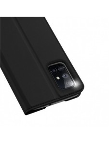 DUX DUCIS Skin Pro Bokhylla typ fodral för Samsung Galaxy M51 svart