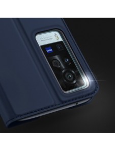 Dux Ducis Skin Pro Bokhylla typ väska för Vivo X60 svart