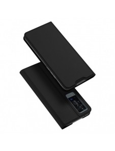 Dux Ducis Skin Pro Bokhylla typ väska för Vivo X60 Pro svart