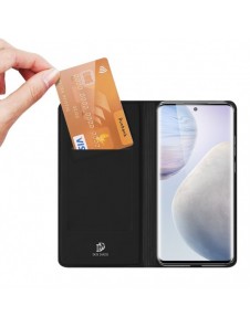 Dux Ducis Skin Pro Bokhylla typ väska för Vivo X60 Pro svart