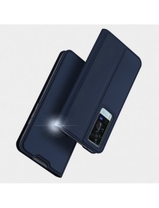Dux Ducis Skin Pro Bokhylla typ väska för Vivo X60 Pro svart