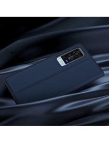 Dux Ducis Skin Pro Bokhylla typ väska för Vivo X60 Pro svart