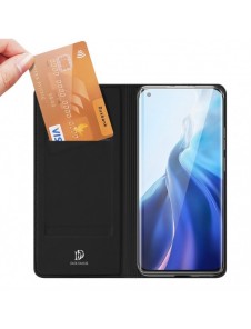 DUX DUCIS Skin Pro Bokhylla typ fodral för Xiaomi Mi 11 svart