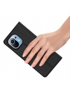 DUX DUCIS Skin Pro Bokhylla typ fodral för Xiaomi Mi 11 svart