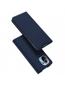 DUX DUCIS Skin Pro Bokhylla typ väska för Xiaomi Mi 11 blå