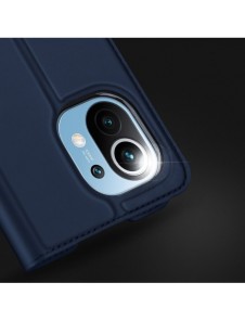DUX DUCIS Skin Pro Bokhylla typ väska för Xiaomi Mi 11 blå