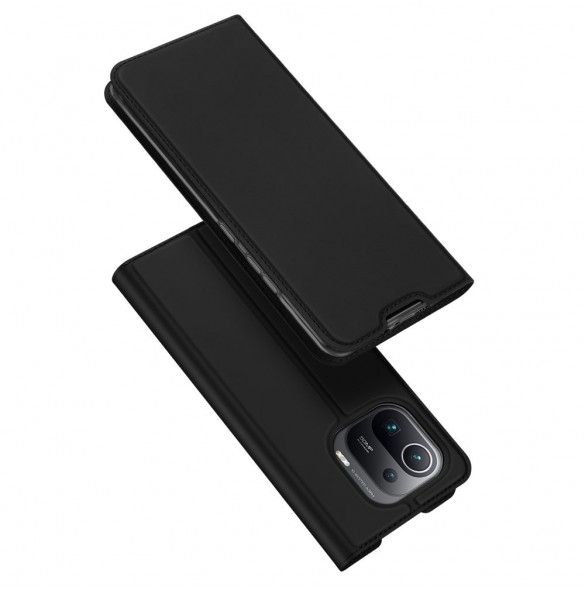 DUX DUCIS Skin Pro Bokhylla typ fodral för Xiaomi Mi 11 Pro svart
