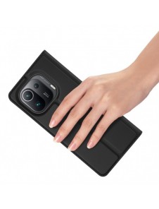 DUX DUCIS Skin Pro Bokhylla typ fodral för Xiaomi Mi 11 Pro svart