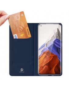 DUX DUCIS Skin Pro Bokhylla typ fodral för Xiaomi Mi 11 Pro blå