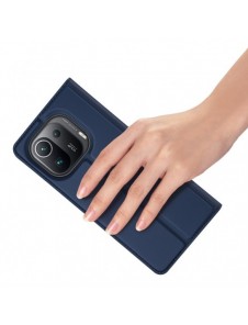 DUX DUCIS Skin Pro Bokhylla typ fodral för Xiaomi Mi 11 Pro blå