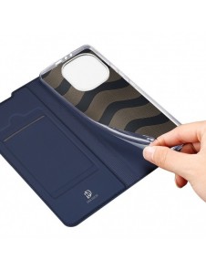 DUX DUCIS Skin Pro Bokhylla typ fodral för Xiaomi Mi 11 Pro blå
