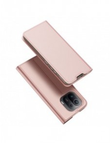 DUX DUCIS Skin Pro Bokhylla typ fodral för Xiaomi Mi 11 Pro rosa