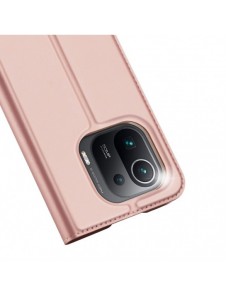 DUX DUCIS Skin Pro Bokhylla typ fodral för Xiaomi Mi 11 Pro rosa
