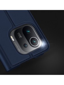 DUX DUCIS Skin Pro Bokhylla typ fodral för Xiaomi Mi 11 Pro rosa