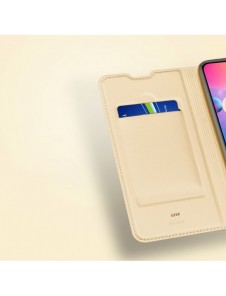 Dux Ducis Skin Pro Bokhylla typ fodral för Xiaomi Redmi K40 Pro+ / K40 Pro / K40 / Poco F3 golden