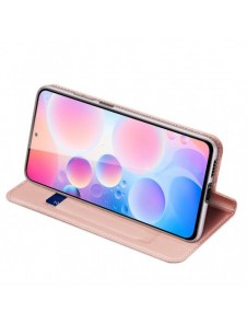 Dux Ducis Skin Pro Bokhylla typ fodral för Xiaomi Redmi K40 Pro+ / K40 Pro / K40 / Poco F3 rosa