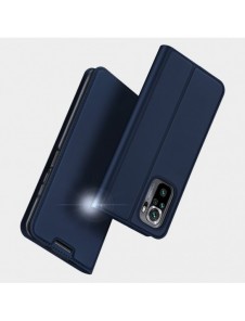 DUX DUCIS Skin Pro Bokhylla typ fodral för Xiaomi Redmi Note 10 / Redmi Note 10S golden