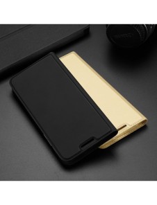 DUX DUCIS Skin Pro Bokhylla typ fodral för Xiaomi Redmi Note 10 / Redmi Note 10S golden