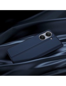 Dux Ducis Skin Pro-fodral för Asus Zenfone 9 flip-fodral plånboksställ svart