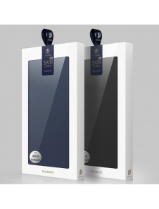 Dux Ducis Skin Pro-fodral för Asus Zenfone 9 flip-fodral plånboksställ svart