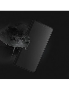 Dux Ducis Skin Pro-fodral för Google Pixel 7a Flip Card-plånboksställ Svart