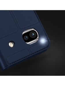 Dux Ducis Skin Pro-fodral för Google Pixel 7a Flip Card-plånboksställ Svart