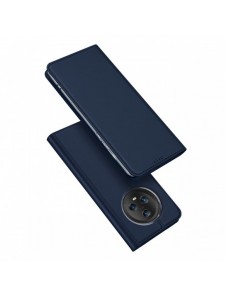 Dux Ducis Skin Pro-fodral för Honor Magic5 Flip Card-plånboksställ Blå