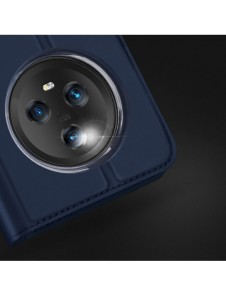 Dux Ducis Skin Pro-fodral för Honor Magic5 flip-fodral plånboksställ svart