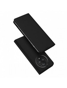 Dux Ducis Skin Pro Fodral för Honor Magic5 Pro Flip Card Plånboksställ Svart