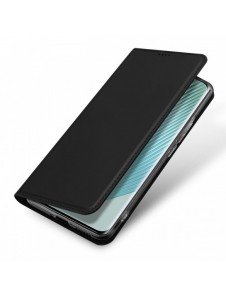 Dux Ducis Skin Pro Fodral för Honor Magic5 Pro Flip Card Plånboksställ Svart