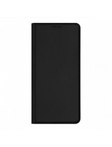 Dux Ducis Skin Pro Fodral för Honor Magic5 Pro Flip Card Plånboksställ Svart