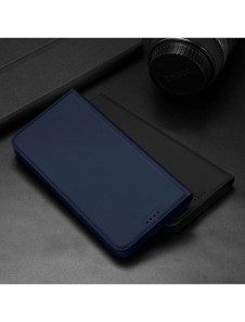 Dux Ducis Skin Pro Fodral för Honor Magic5 Pro Flip Card Plånboksställ Svart