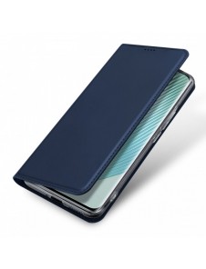 Dux Ducis Skin Pro-fodral för Honor Magic5 Pro Flip Card-plånboksställ Blå