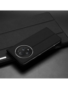 Dux Ducis Skin Pro-fodral för Honor Magic5 Pro Flip Card-plånboksställ Blå