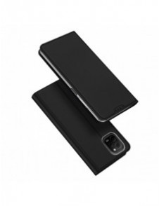 Dux Ducis Skin Pro-fodral till Huawei nova Y61 flip-cover-kortplånboksställ svart