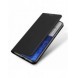 Dux Ducis Skin Pro-fodral till Huawei nova Y61 flip-cover-kortplånboksställ svart
