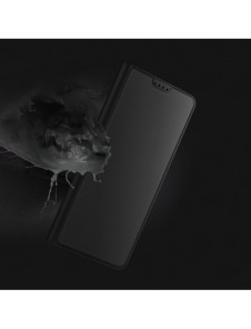 Dux Ducis Skin Pro-fodral till Huawei nova Y61 flip-cover-kortplånboksställ svart
